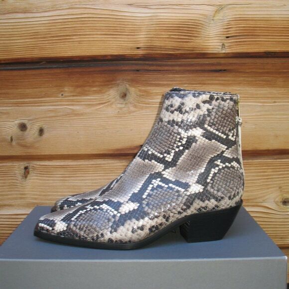 All Saints Lenora  womens Leather Boots Booties 9 9.5 - Picture 2 of 11